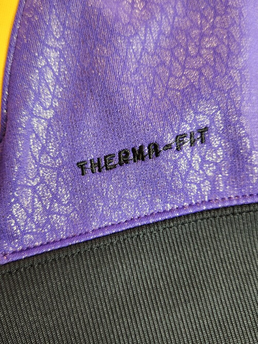Nike Kobe Bryant Hero Print Full Zip Hoodie Metallic Purple Size Large Lakers - Picture 13 of 13